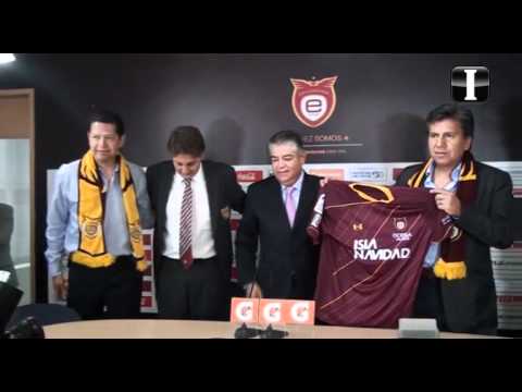 Llegada de Ra&uacute;l Arias a Estudiantes Tecos