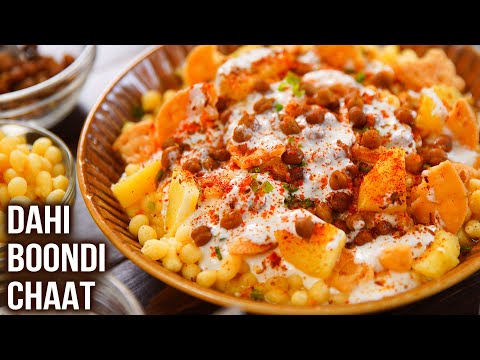 Dahi Boondi Chaat Recipe | How to Make Boondi Papdi Chaat at Home | Quick and Easy Chaat | Varun