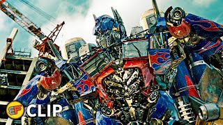 Optimus Prime vs Driller - Starscreams Death  Tran