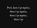 Whitesnake - Here I go again (Original version 1982)