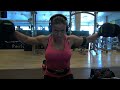 På trening med Nadia Isabella
