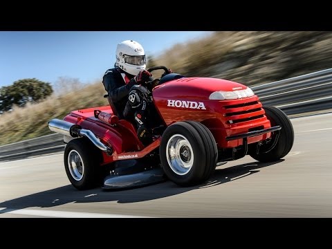 cortadora - Una cortadora de césped Honda, con un motor de 1 litro y 109 HP, logró un récord mundial Guinness al alcanzar los 188 km/h. El conductor fue Piers Ward, de T...