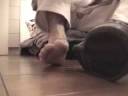 feet sock skater shoes