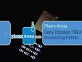 Sony Ericsson T650 - Illuminating Effects Sony Ericsson T650 - Illuminating Effects