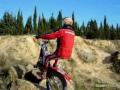 Trial sur une roue Trial sur une roue