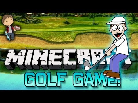 Minecraft: Golf Mini-Game Map! w/Mitch & Jerome! (Ender Pearl Mini-Game Mod)