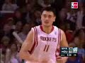 Yao scores 30 points Against New York Knicks. Dunks Involved