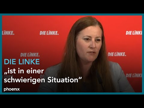 Parteivorsitzende Janine Wissler (Die Linke) zu aktue ...