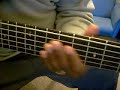 Gospel Blues lesson 1,4,5  key of \"B\" natural