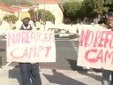 Foreign nationals protest