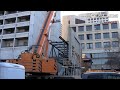 Skywalk Construction - Nov. 22, 2009 - Winnipeg, Manitoba