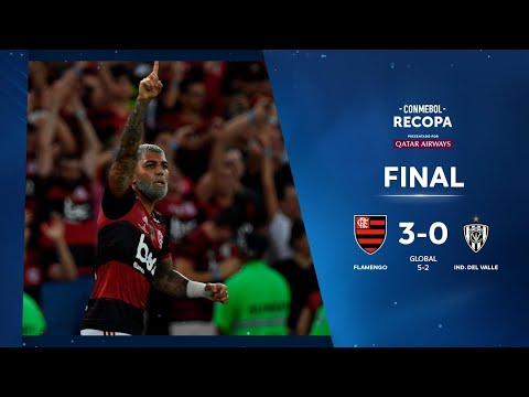 Flamengo 3 x 0 Independiente Del Valle | Gols e me...