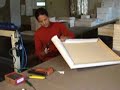 M�quina de esticar painel