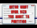 (HD) How To Partition Your Hard Drive In Vista (HD)