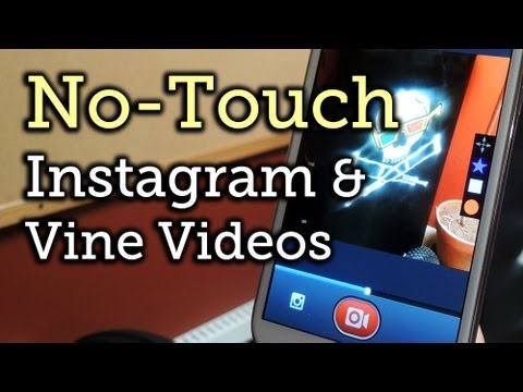 how to snap video without holding