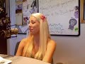brandi c  in studio with fisher and boy  97x in tampa
