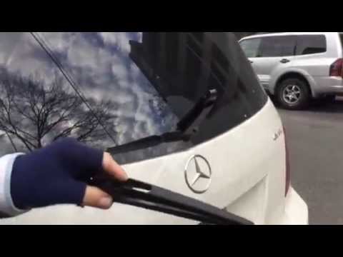 HOW TO replace Mercedes Benz GLK350 rear wiper