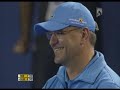 The comdy tinnes match ( andy roddick - roger federer - rafael nadal - novak djokovic ) part 2