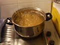 Recette de nouilles extr�me, cuisson ph�nom�nale