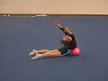 rhythmic gymnastics training