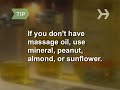 How To Give a Massage