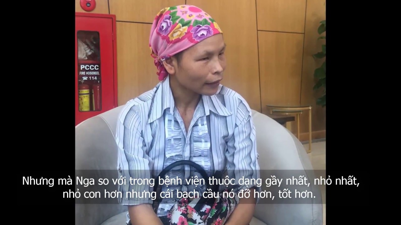 Chị Nga chi sẻ về quá trình điều chị ung thư vú