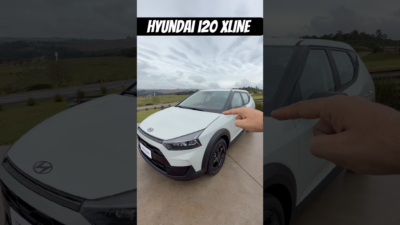 Hyundai i20 XLINE - detalhes da versão estilo crossover do novo i20