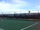 TENNIS: cool overhead smash by 11 yr old MIKHAIL CENON