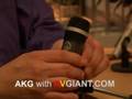 AKG D4 Supercardioid Instrument Microphone NAMM w/ AVGIANT