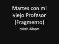 Martes con mi viejo profesor