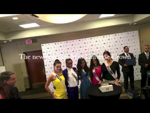 88 - At Crowne Plaza, Hotel, Miami, Florida, USA. Revealing the newly redesigned Miss Universe crown 2 days before the Miss Universe 2014 2015 to be held at FIU, Doral, Florida, USA. By OPMB ...