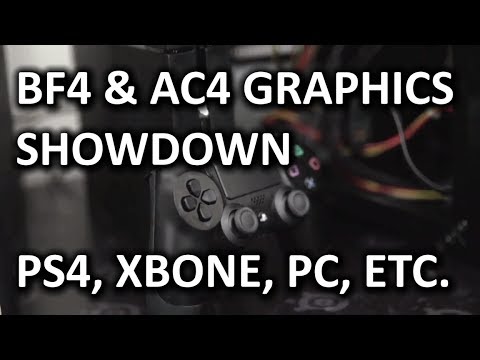Next Gen Console vs PC in AC4 & BF4 - Image Quality Showdown - Xbox One vs PS4 vs Xbox 360 vs PC