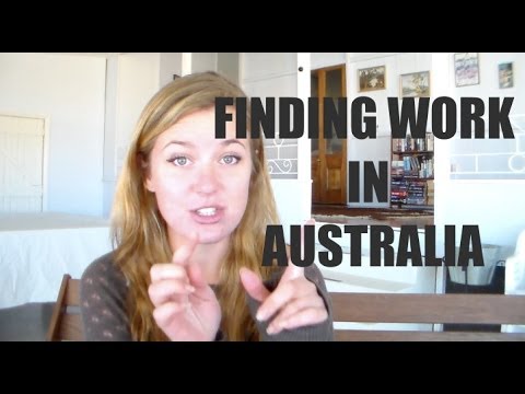 how to get job in australia from india
