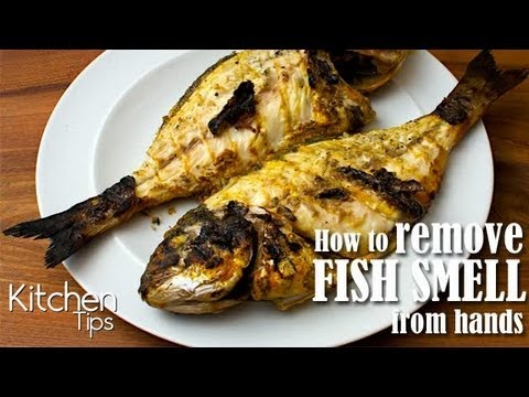 how to remove fish smell