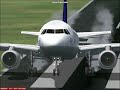 FS2002 A320-200 taking off and landing from St. Mary\
