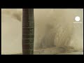 northeast australia bore the brunt of mother nature at its most spectacular, as one of the most powerful cyclones on record hit the state of queensland. the winds tore off roofs, toppled power lines and caused widespread flooding. but cyclone yasi, which packed a punch of winds of up to 300 kilometres per hour, did much less damage than had been feared and no deaths have been reported. while yasi was the size of italy, it appeared to miss major towns in the sparsely populated state although it did cause extensive damage to the local sugar cane crop. ... www.euronews.net