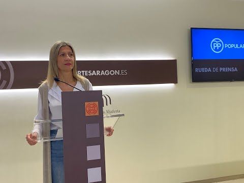 Vaquero: “Lambán quiere ocultar su fracaso y eludir la responsabilidad política del Gobierno”