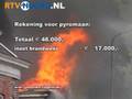Pyromaan 't Zandt moet in de buidel tasten