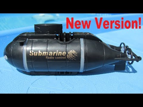 Mini RC submarine review: The new 777 sub version made by Happy cow. (also sold by Carson)