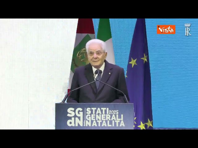 Mattarella a Stati Generali Natalità: Dai migranti contributo prezioso alla nostra società