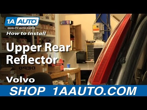 How To Install Replace Upper Rear Reflector Volvo XC90 03-12 1AAuto.com