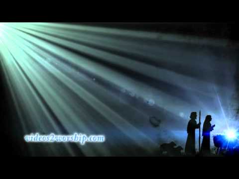 Nativity Worship Loop: Old Film Effect
