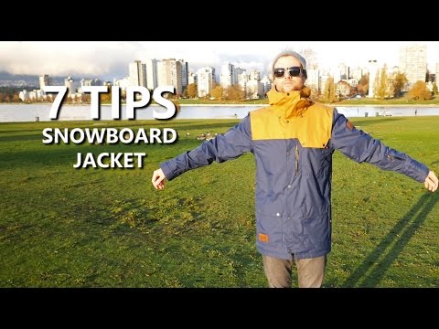 7 Tips for Buying a Snowboard Jacket