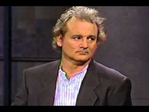 Bill Murray - Bill Murray guests on Late Night with David Letterman in 1993 to promote Groundhog Day and sings an original theme song for the show.