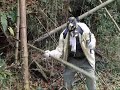 「人吉の動画」影流宗家・秋吉先生竹林試斬　その二 CASIO  Exilim EX-FH20 .wmv