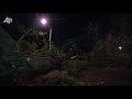 Violent Wind Storm Leaves Path of Destruction