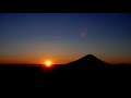 Mt.Fuji from Kushigatayama at dawn 4K 櫛形山からの夜明けの富士山