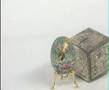 A clock and a Faberge egg