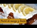 Pastel de Mango y Limón Dukan