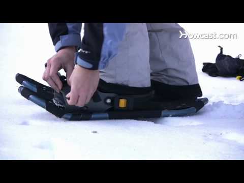 how to fit snowshoes